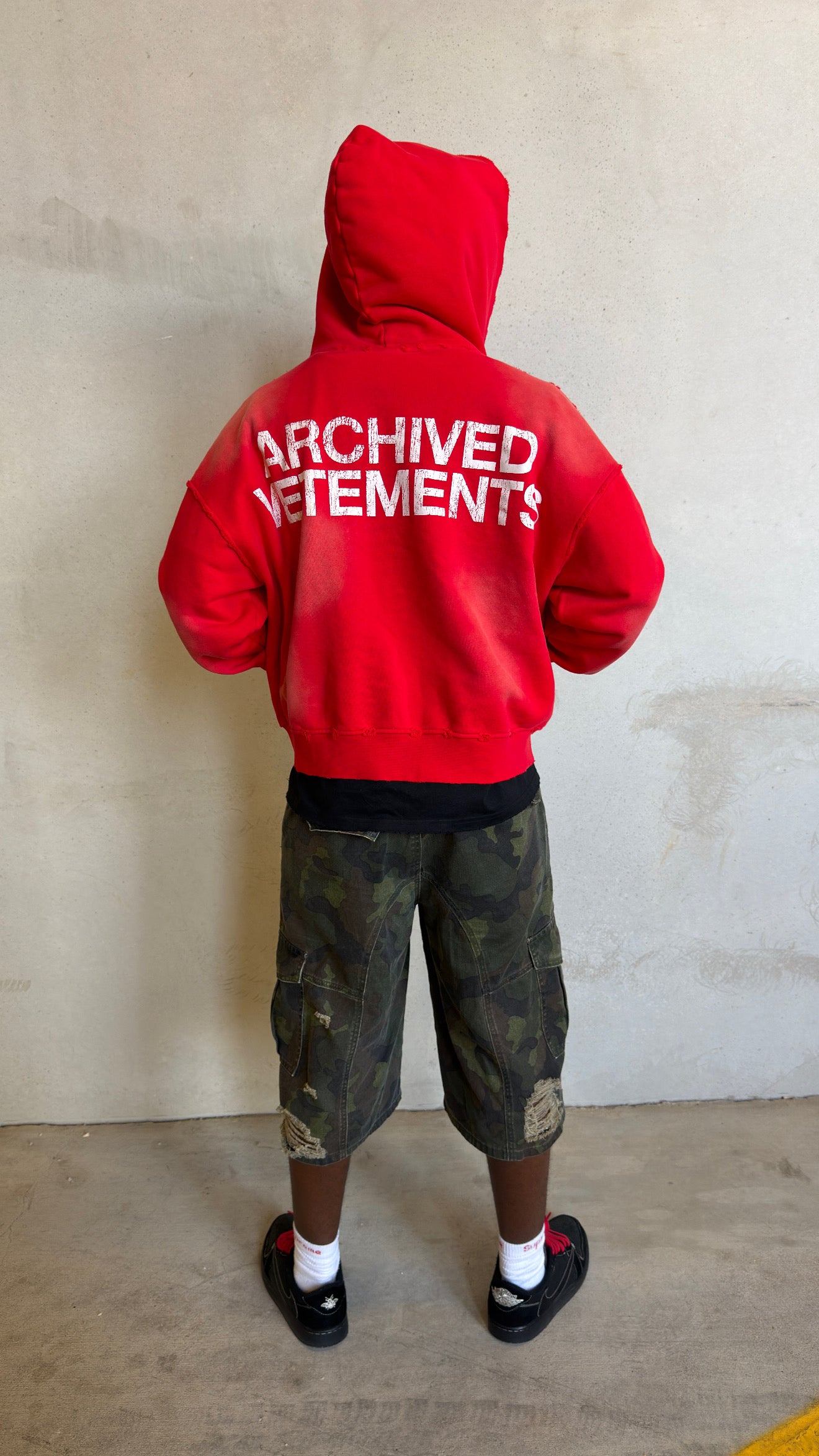 “Red Fuego” Zip Up