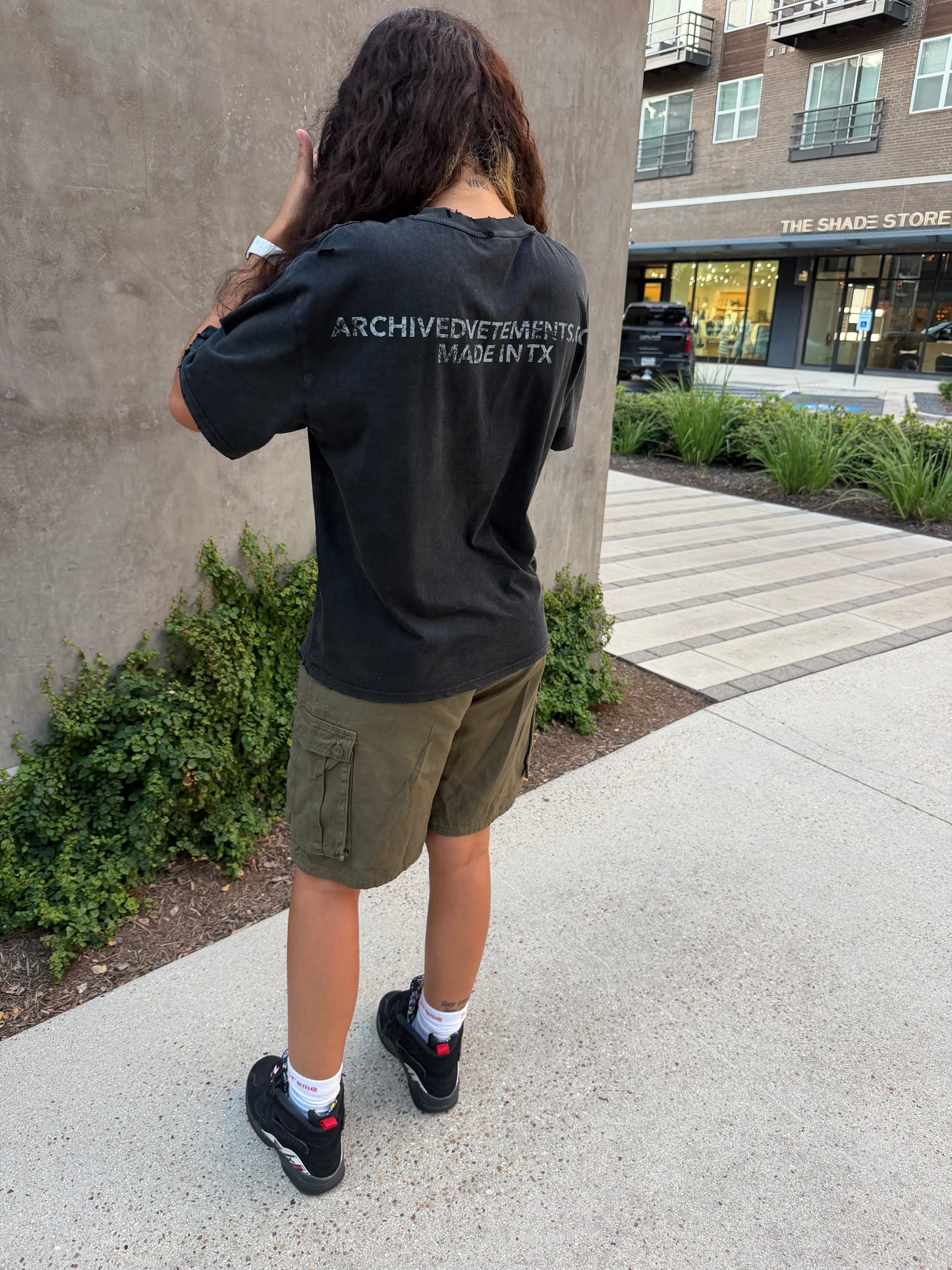 Black Japanese “DIVINE” Tee