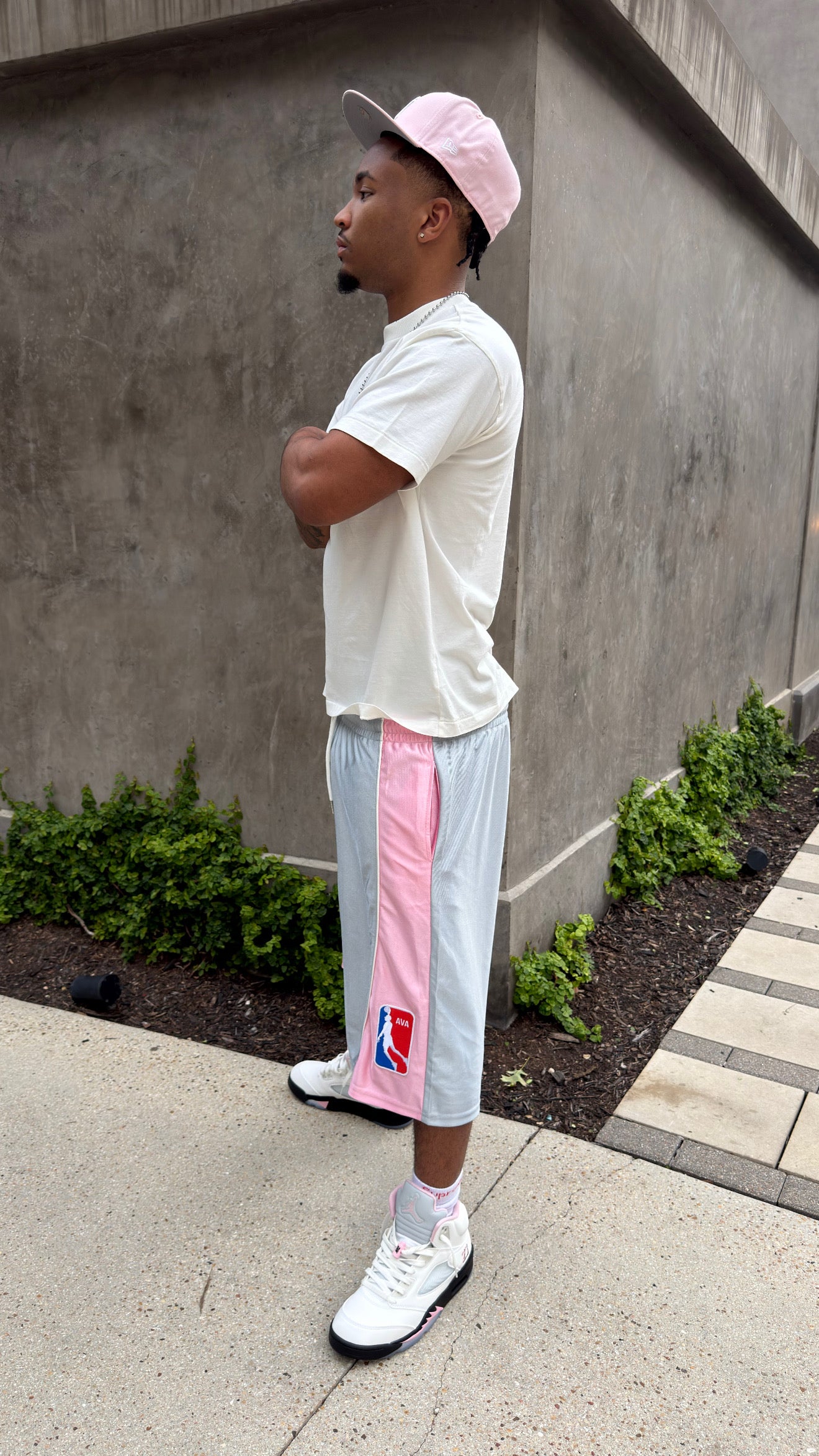 AVA HOOP SHORTS PINK
