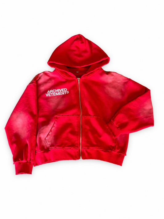 AV “Red Fuego” Zip Up