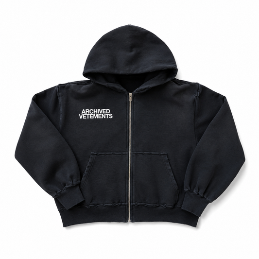 AV “Midnight Black” Zip Up