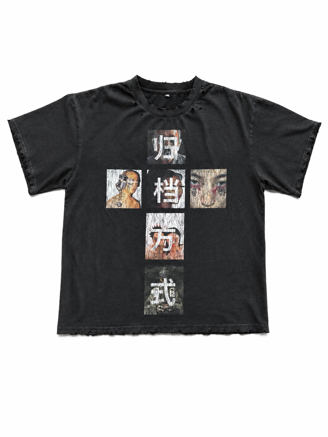 Black Japanese “DIVINE” Tee