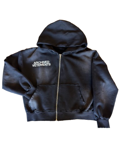 “Midnight Black” Zip Up
