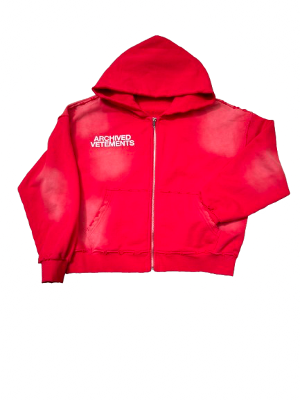 “Red Fuego” Zip Up